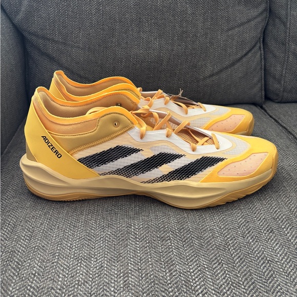 Adidas Adizero Select 2.0 Men’s Sz 19 Basketball Shoes Sneakers New - Picture 3 of 13